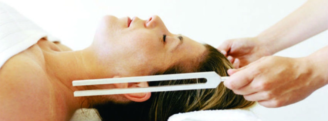 tuning fork healing lower back